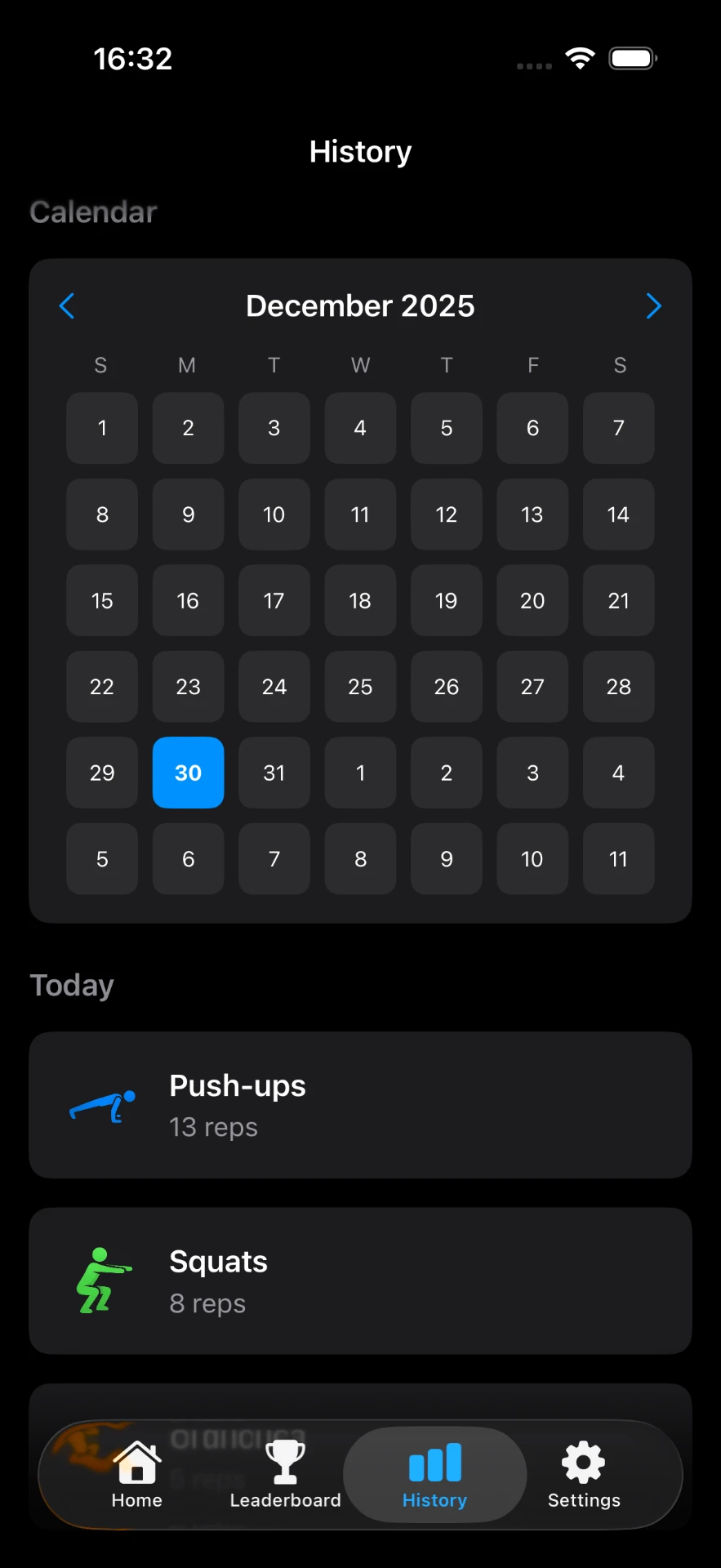Progress History